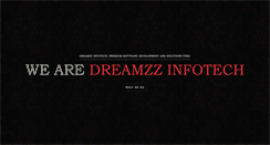 Desktop Screenshot of dreamzzinfotech.com